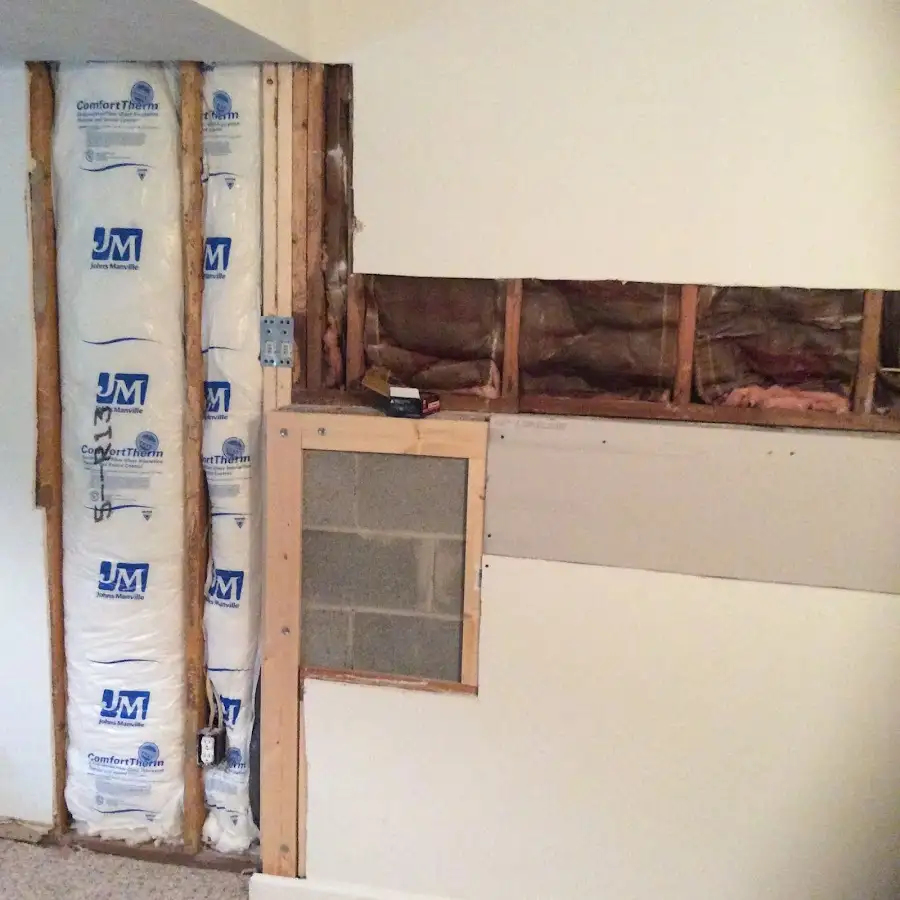 Wall insulation replacement during Structural Drying in Loganville